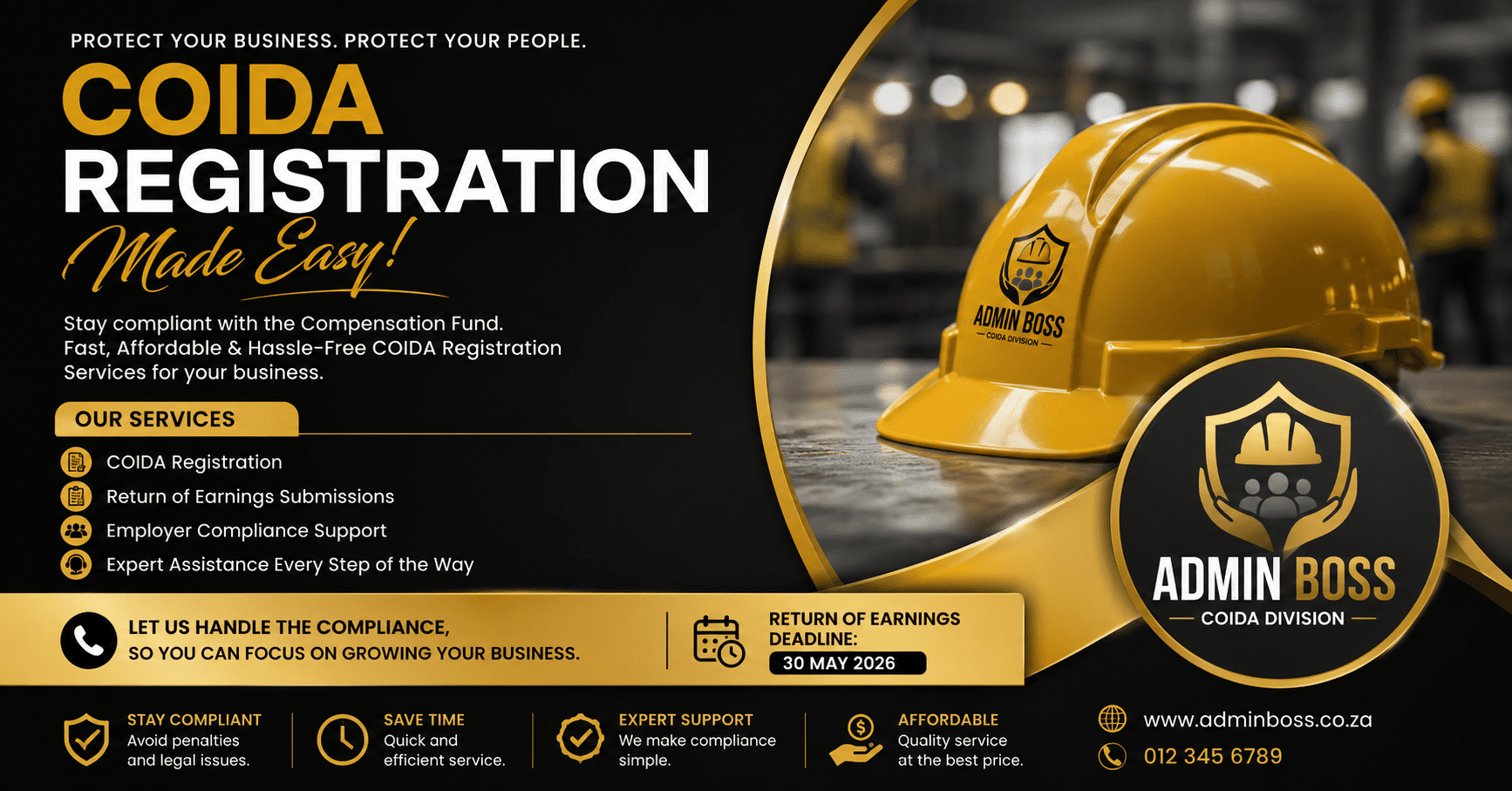 COIDA So... | COIDA South Africa — Employer Compliance Hub